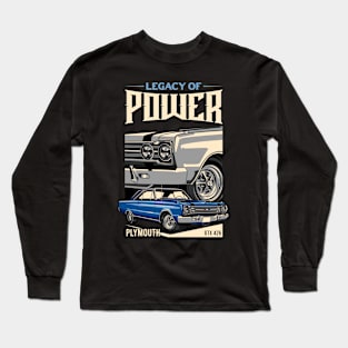 Retro Plymouth GTX 426 Hemi Long Sleeve T-Shirt